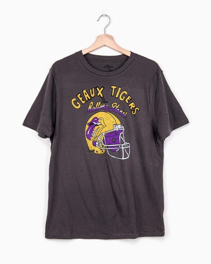 LSU Rolling Stones Helmet Tee