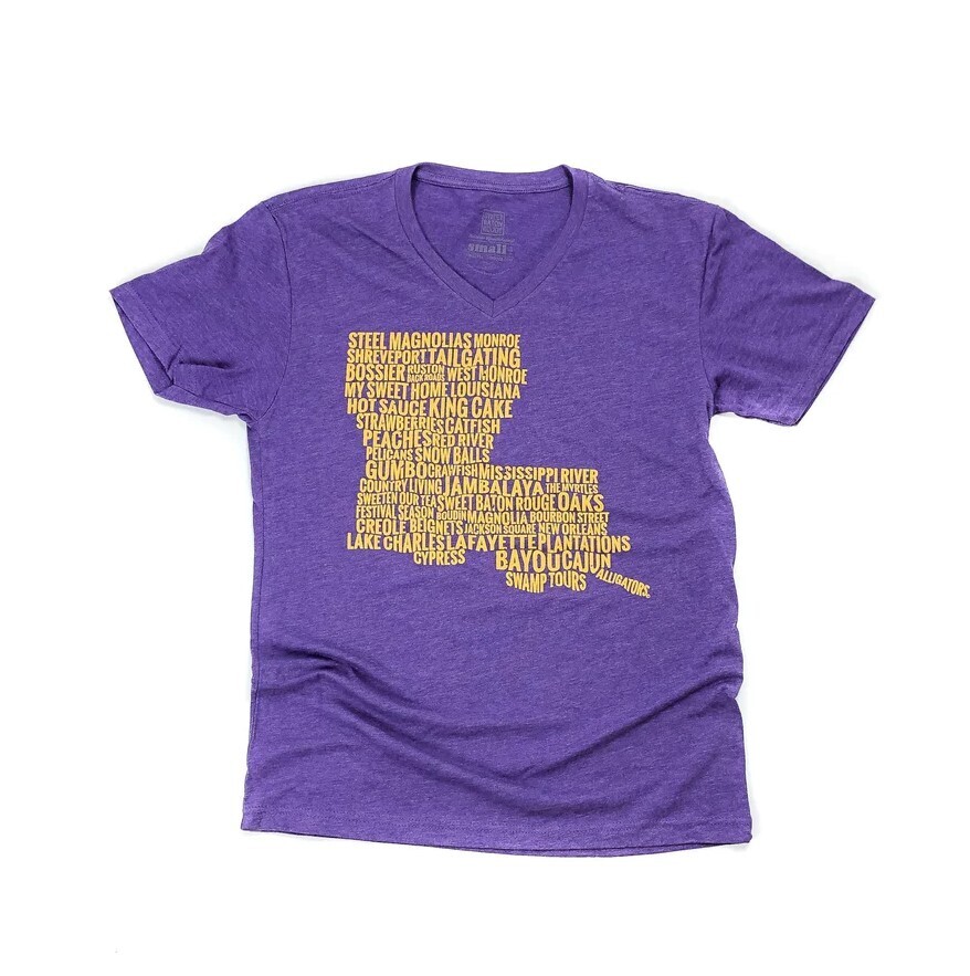 Louisiana Local V-Neck Tee