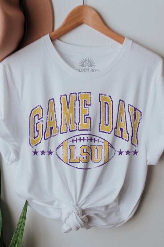 LSU Game Day Oversized Tee