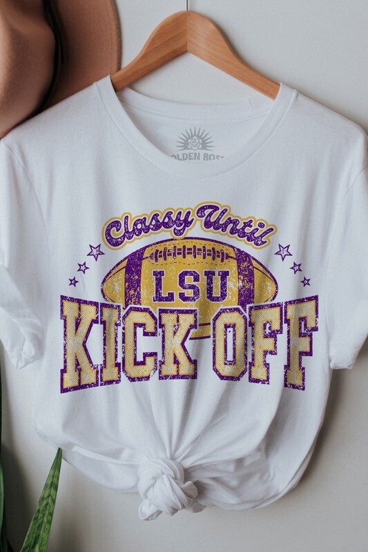 Classy until LSU Kickoff Oversized Tee