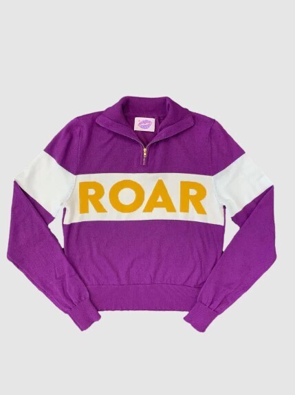 Sparkle City Roar Half Zip Pullover