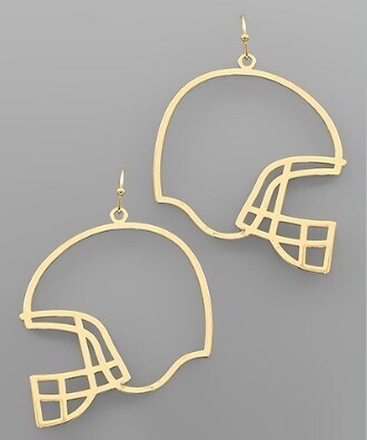 Football Helmet Earrings