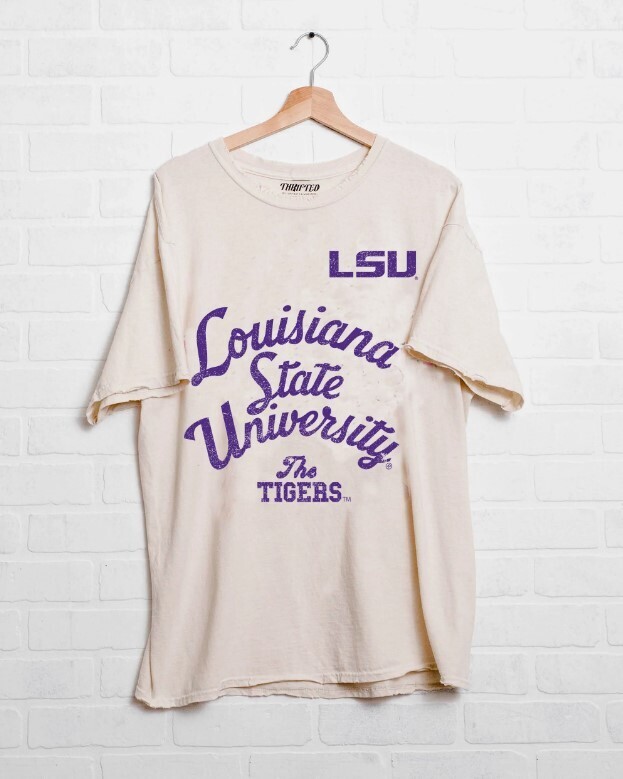 LSU Tigers Quality Thrifted Tee