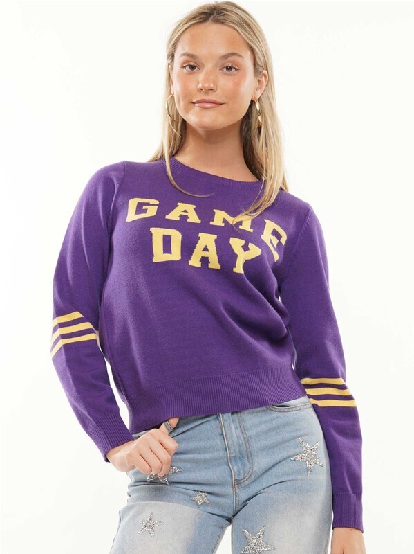 Game Day Varsity Sweater