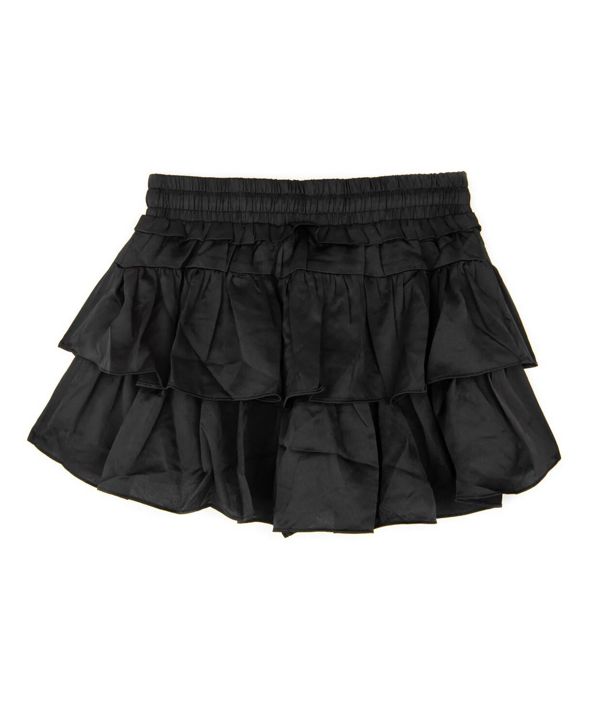 Black Ruffle Skort
