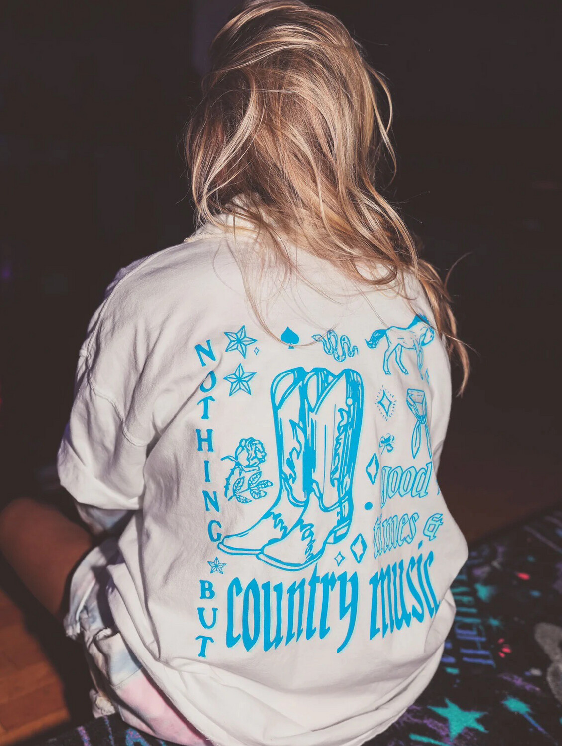 Good Times And Country Music Tee