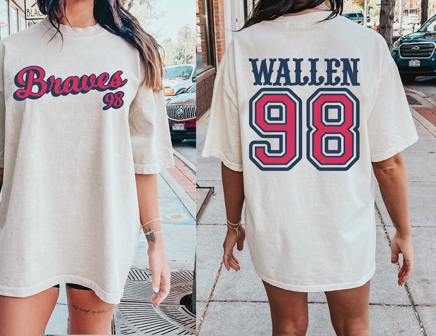 Morgan Wallen Braves 98 Shirt