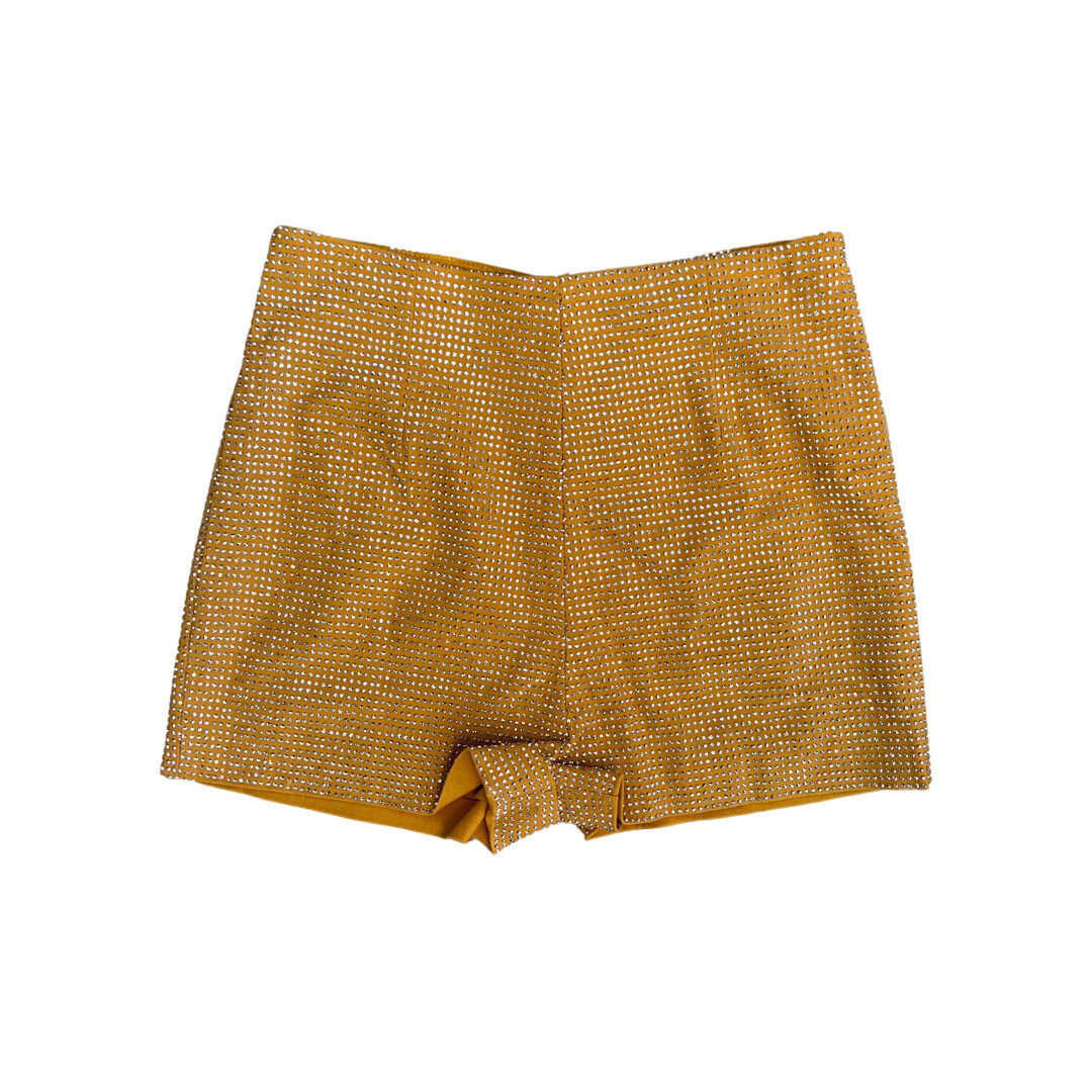 Gold Rhinestone Shorts