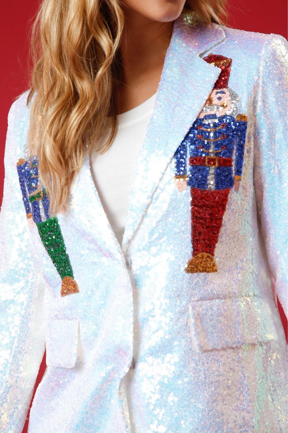 Sequin Nutcracker Blazer