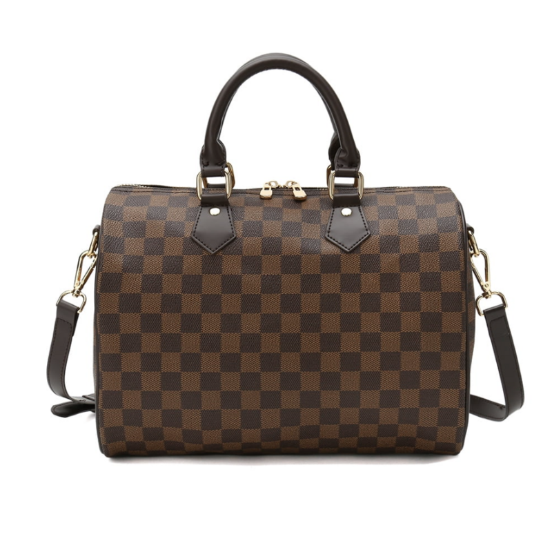 Checkered Speedy Handbag Combo