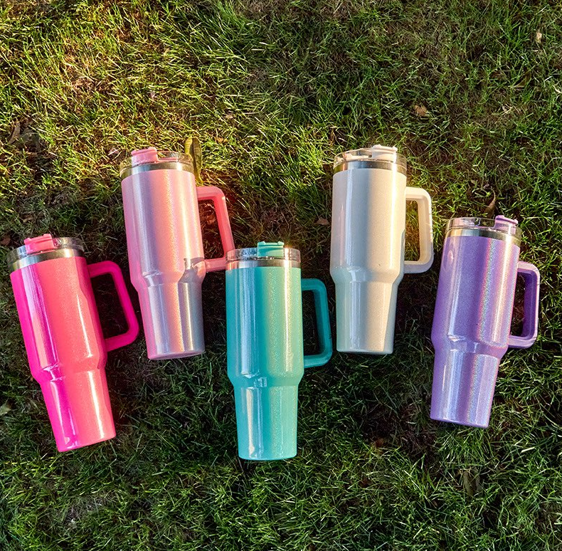 40 oz. Insulated Shimmer Tumbler