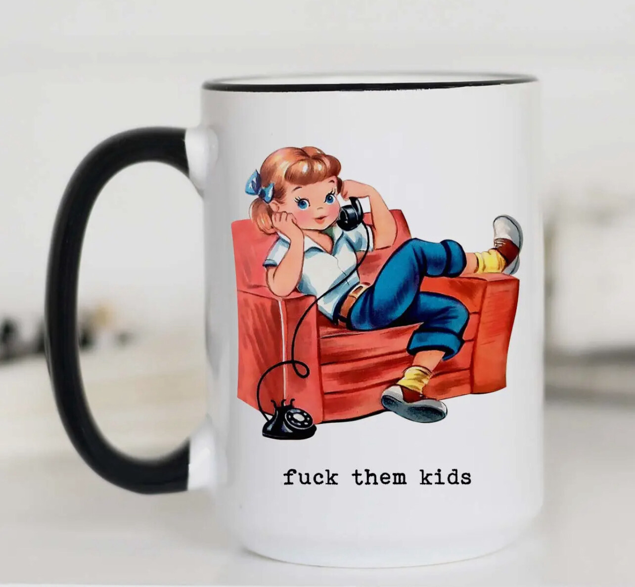 F Them Kids Coffee Mug