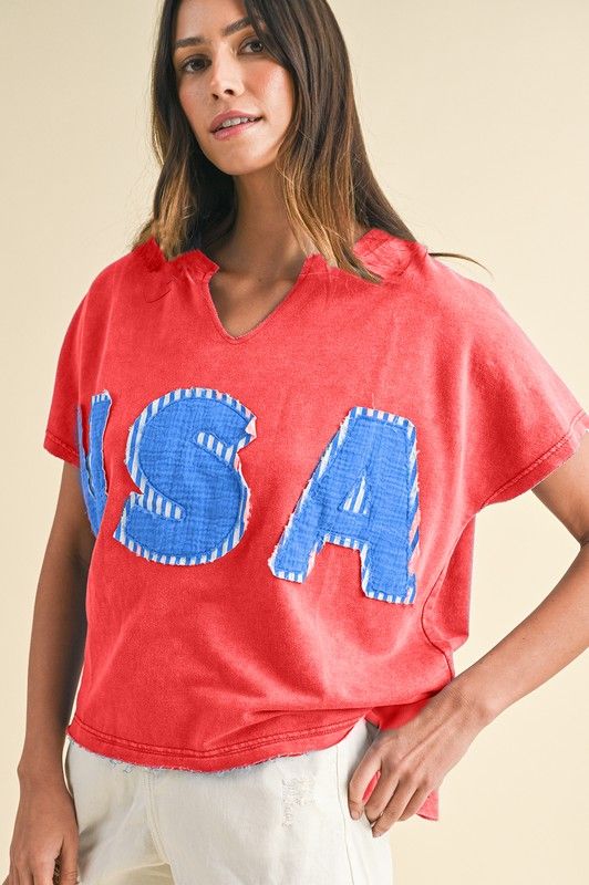 USA Mineral Wash Top