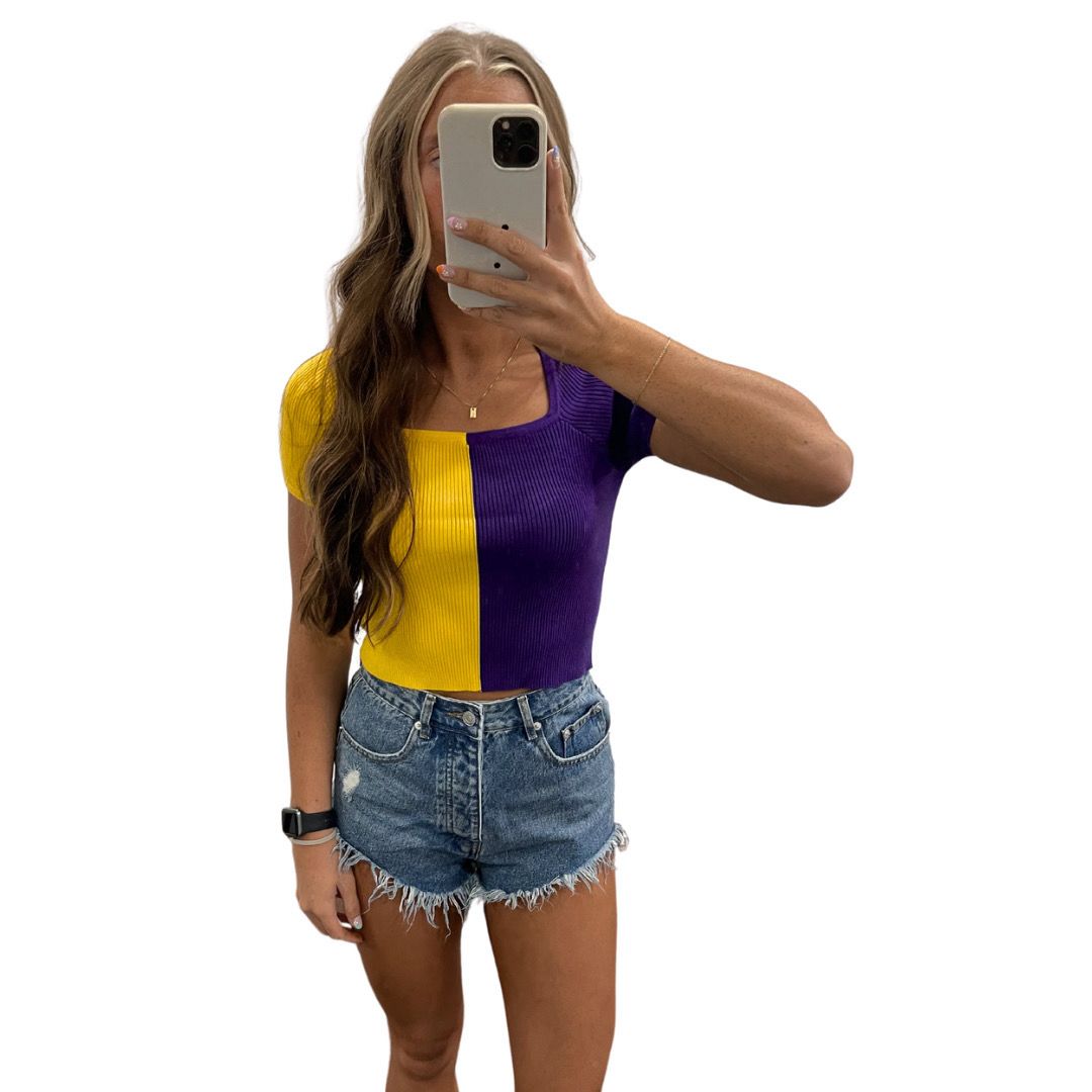 Color Block Top