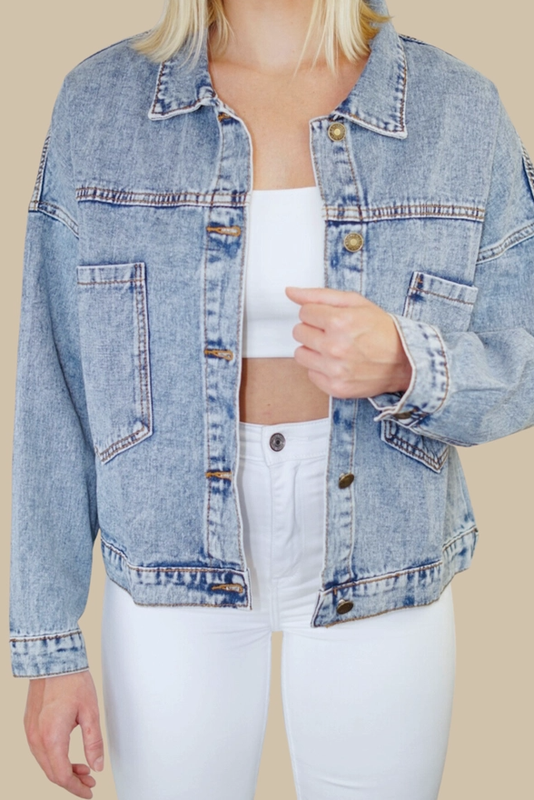 Baton Rouge Game Day Denim Jacket
