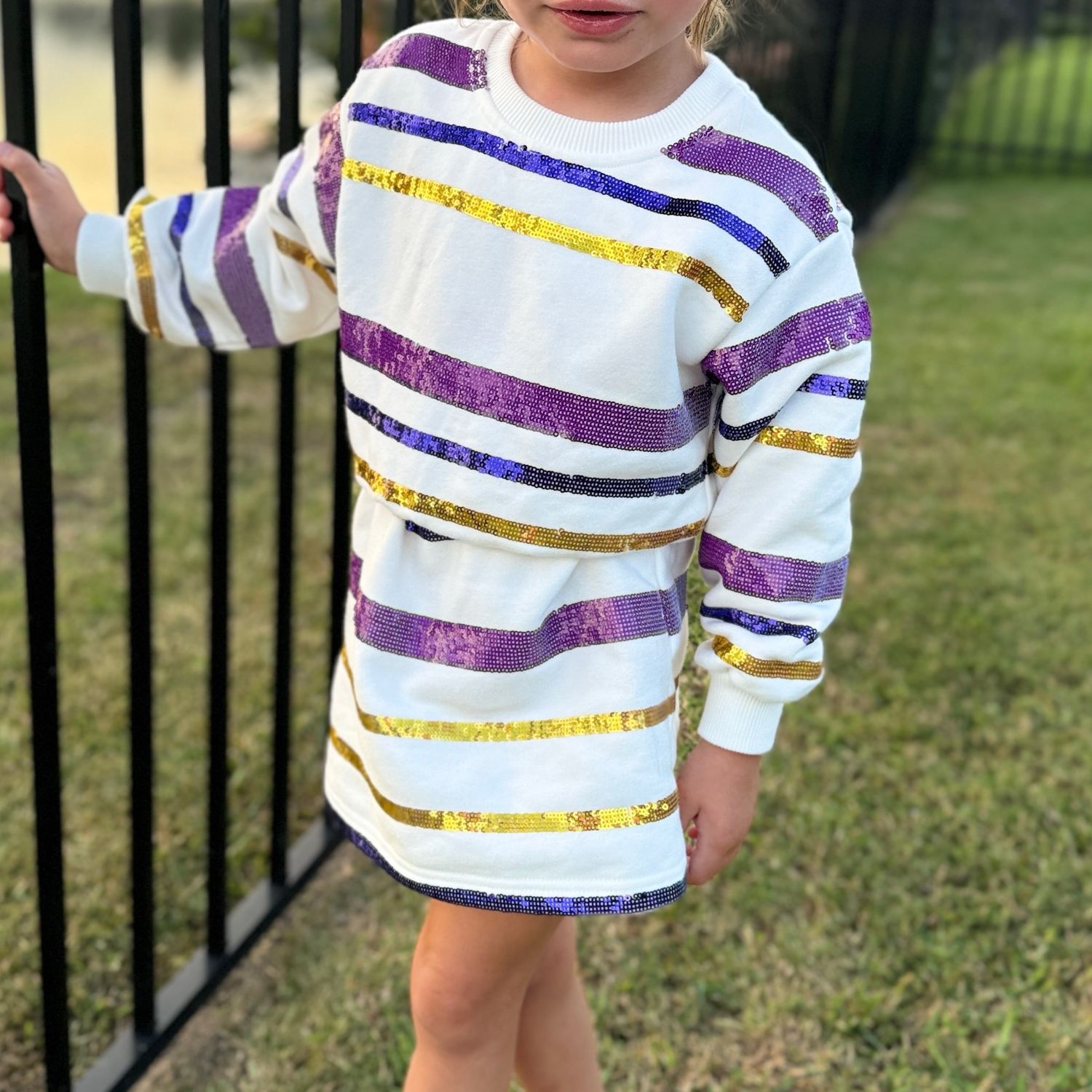 Little Girls Sequin Dress