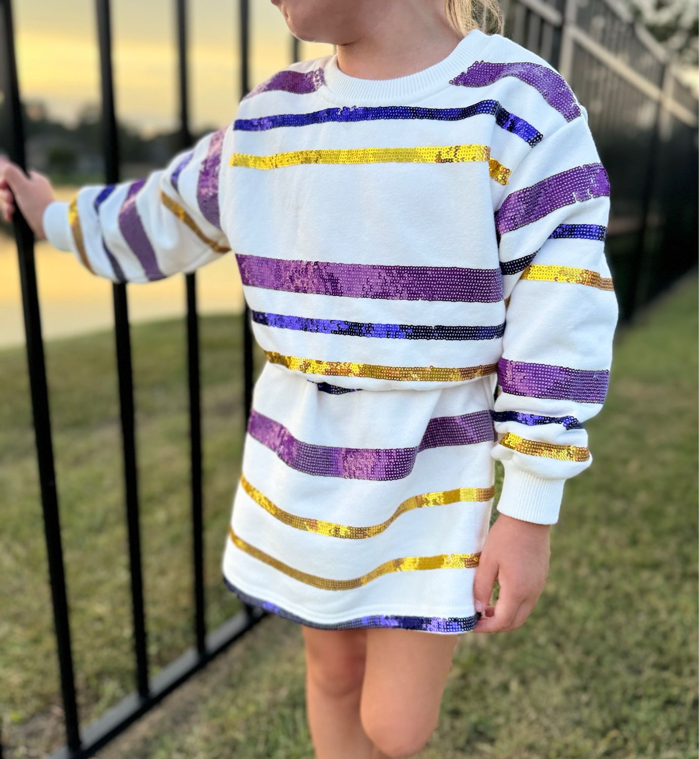 Little Girls Sequin Dress