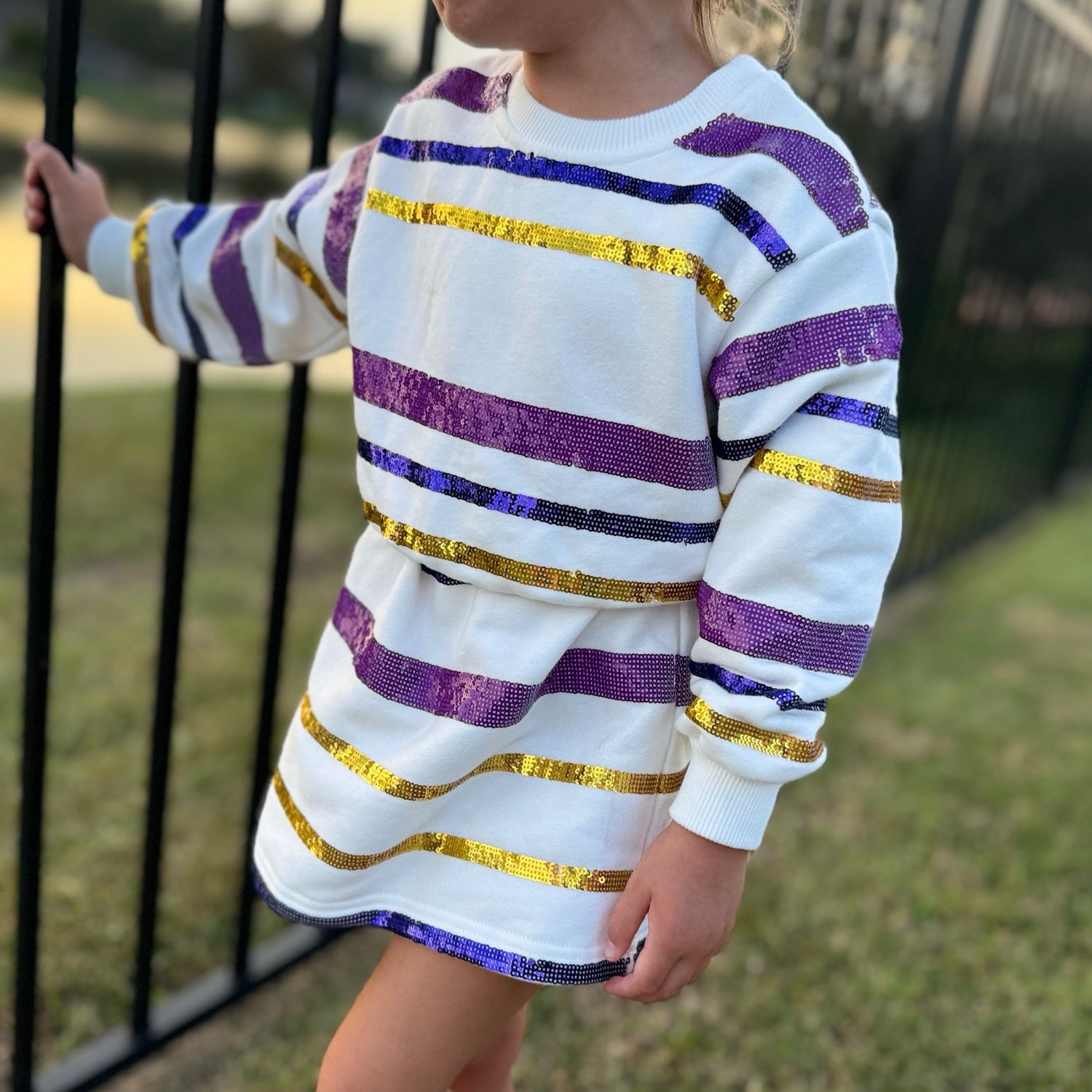 Little Girls Sequin Dress