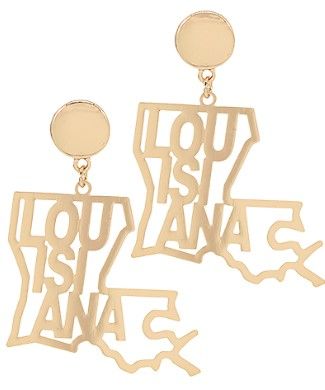 Louisiana Game Day Earrings