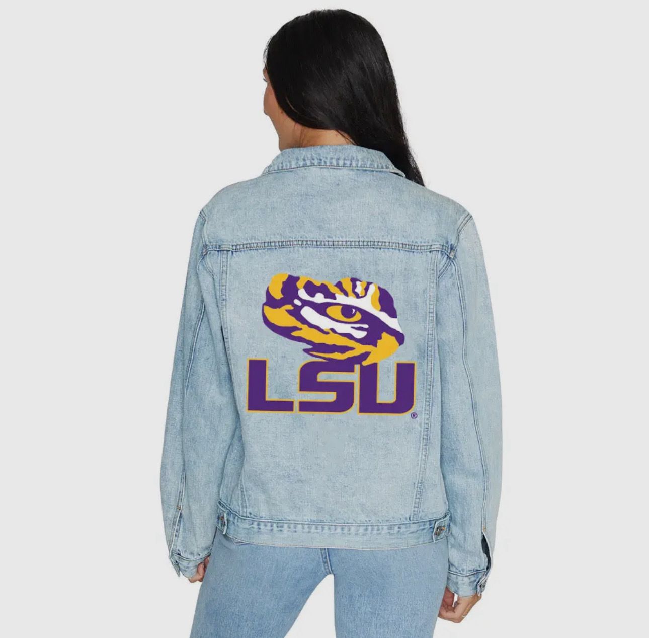 LSU Denim Jacket