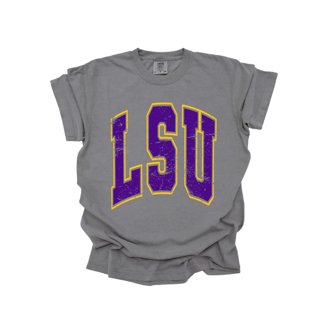 LSU Collegiate Vintage Wash Tee