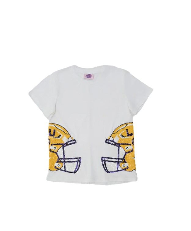 Sparkle City Sequin Helmet Tee