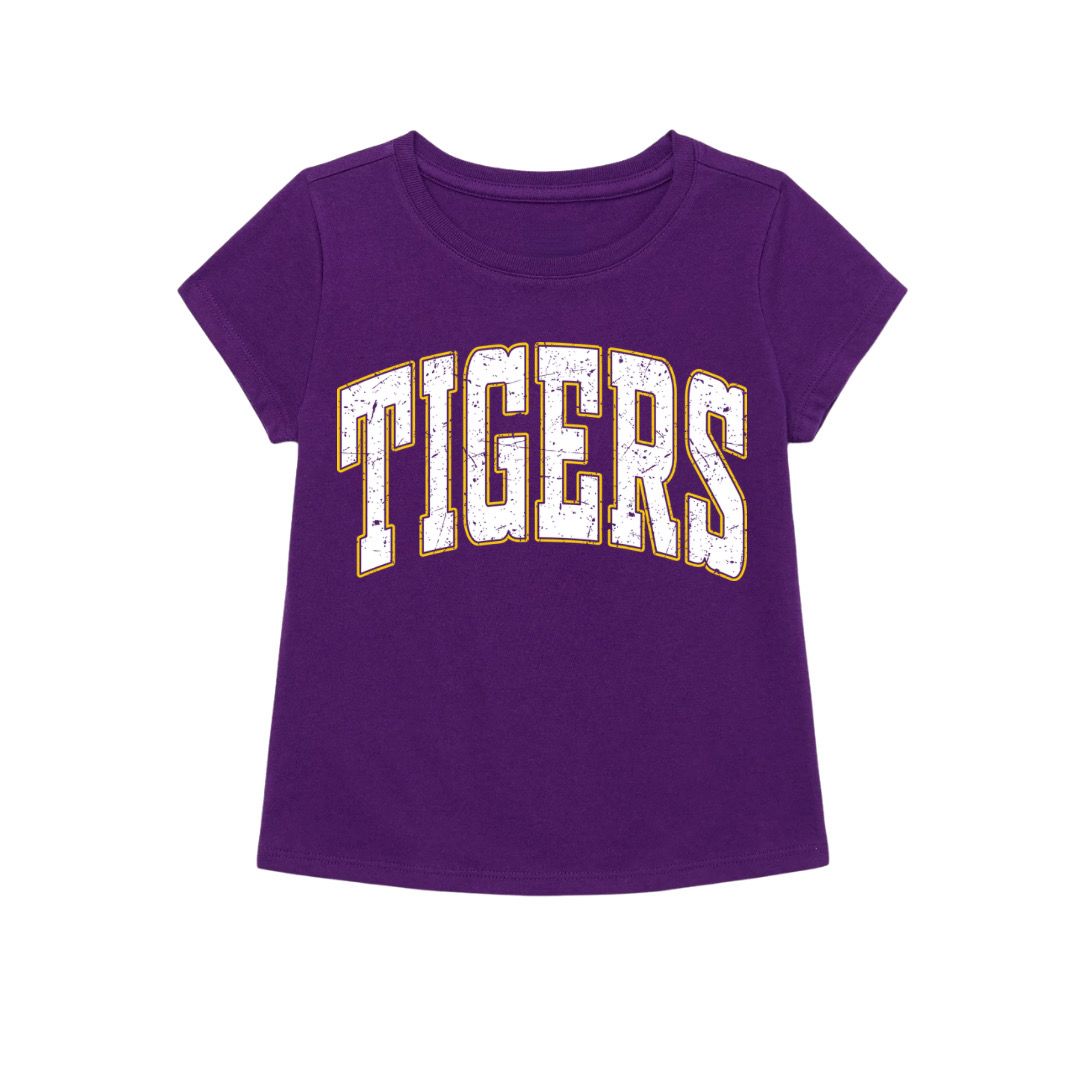 Girls Tigers Slim Fit Tee