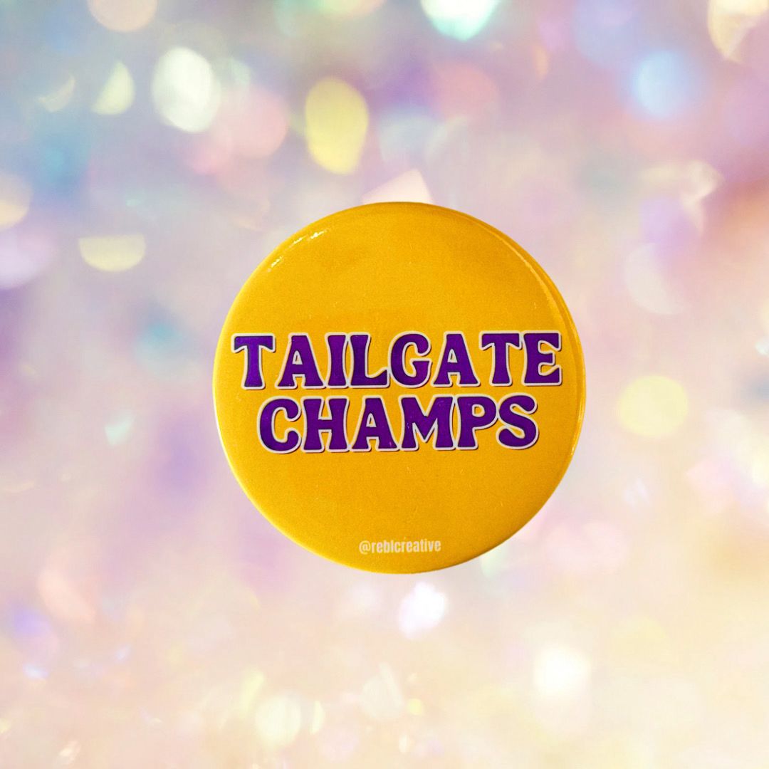 Tailgate Champs Game Day Button