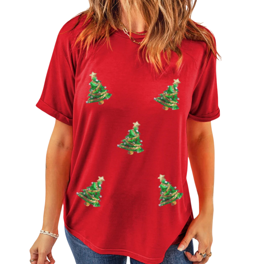 Sequin Christmas Tree Top