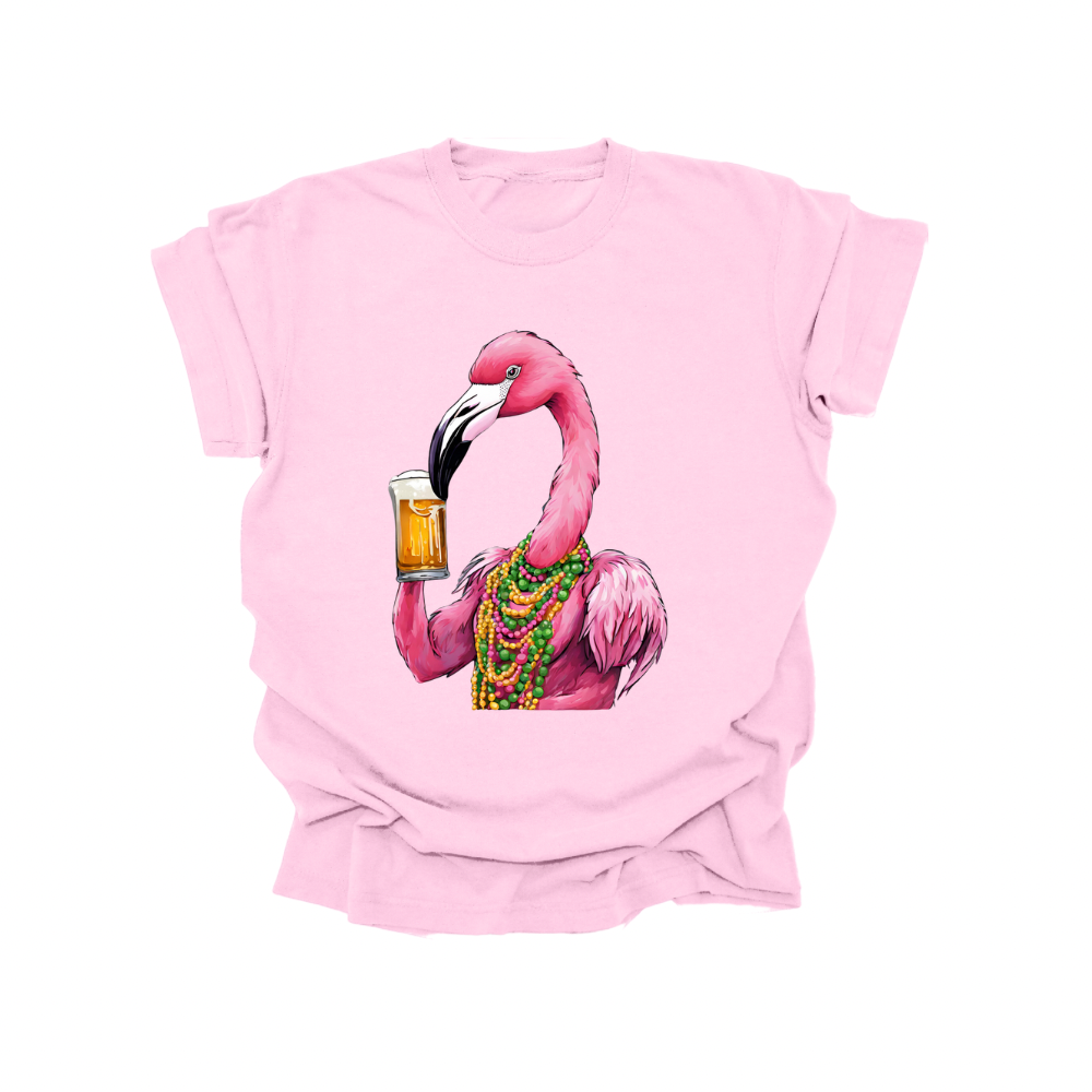 Spanish Town Flamingo Unisex Tee