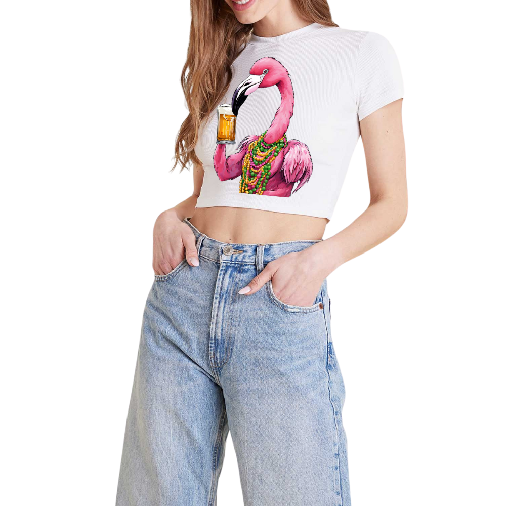 Spanish Town Flamingo Crop