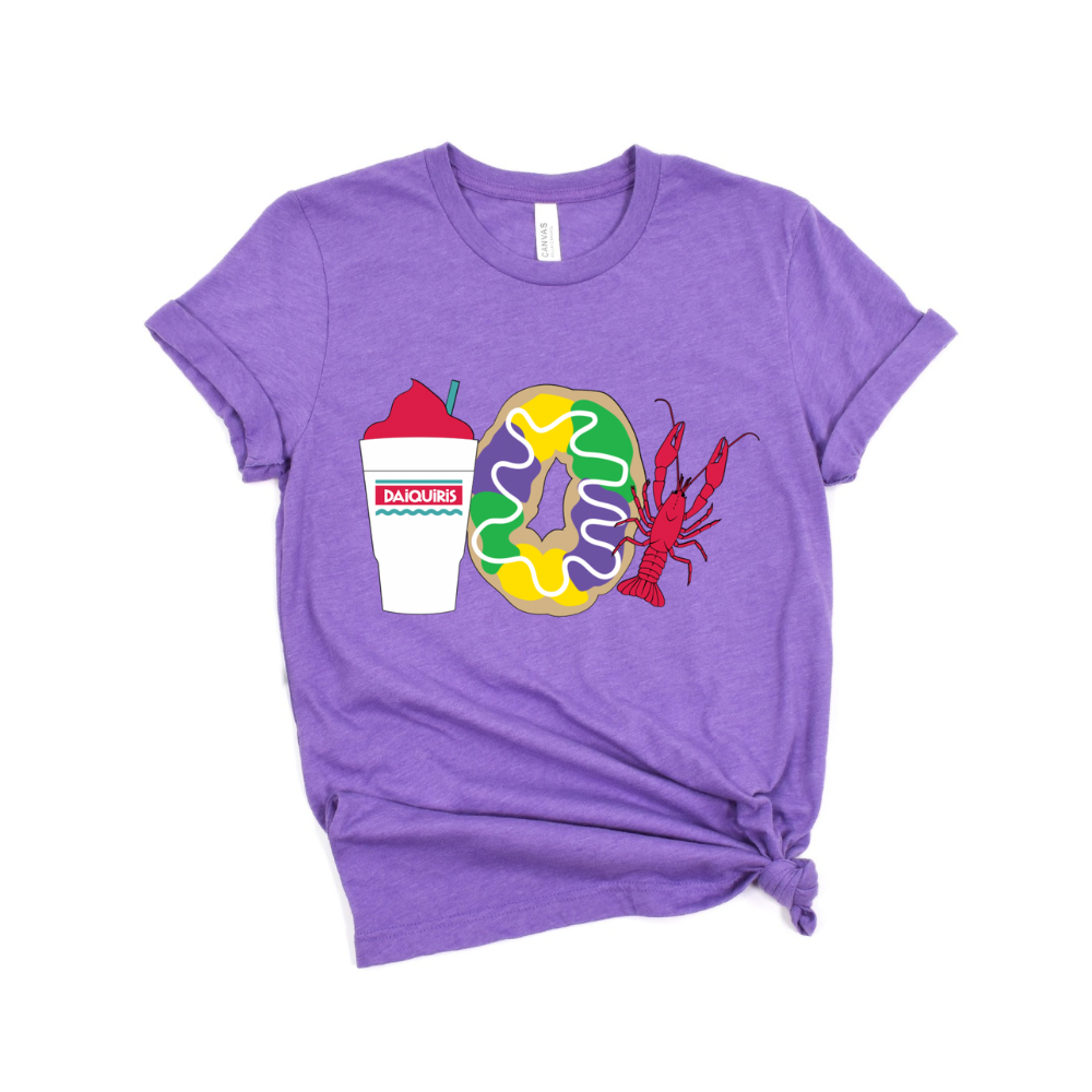 Louisiana Trio Unisex Tee