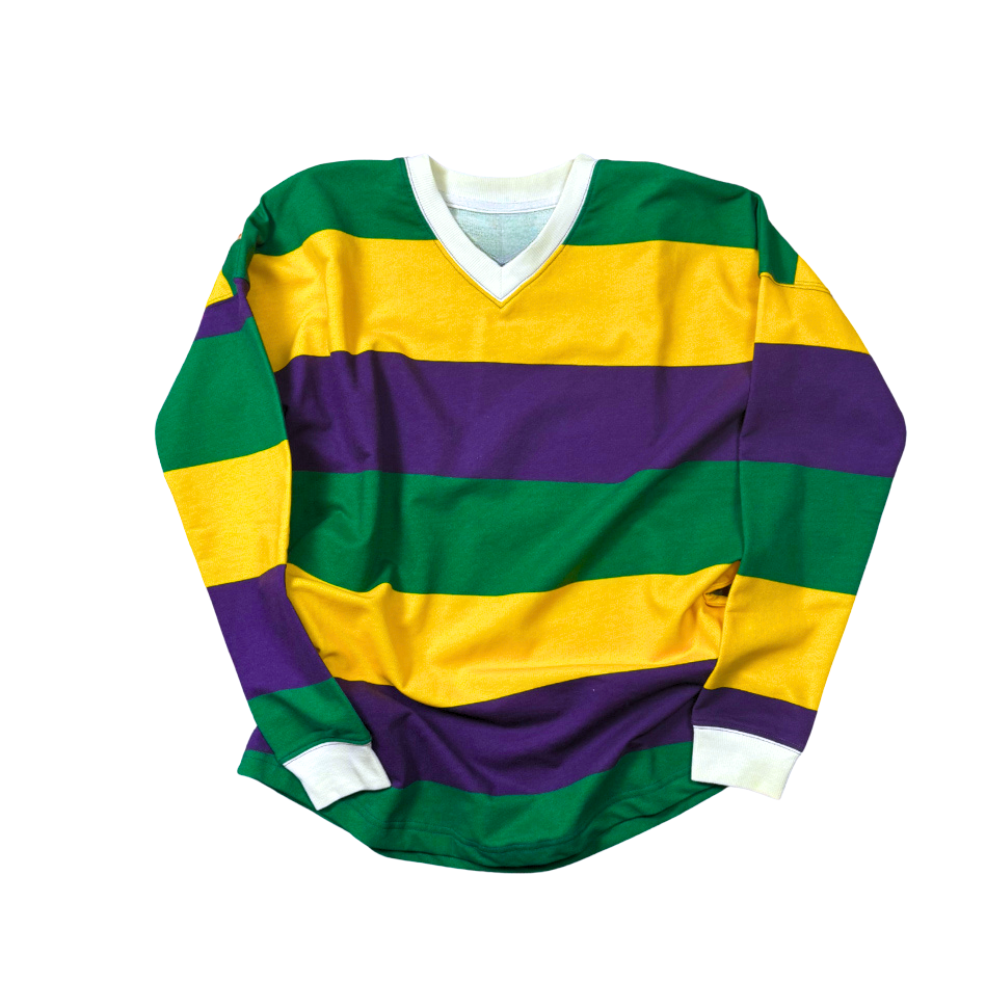 Old School Mardi Gras Spirit Pullover