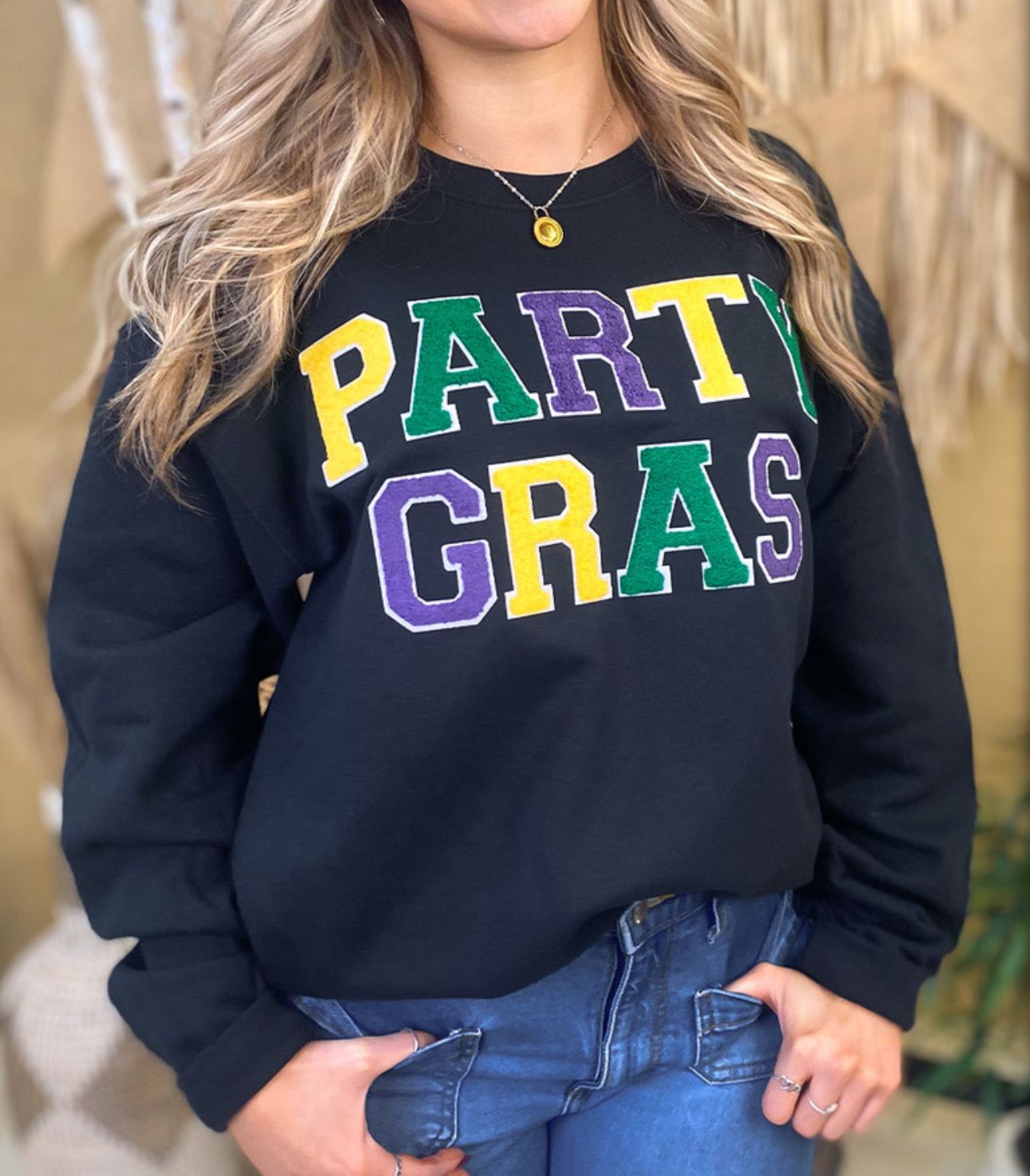Party Gras Pullover