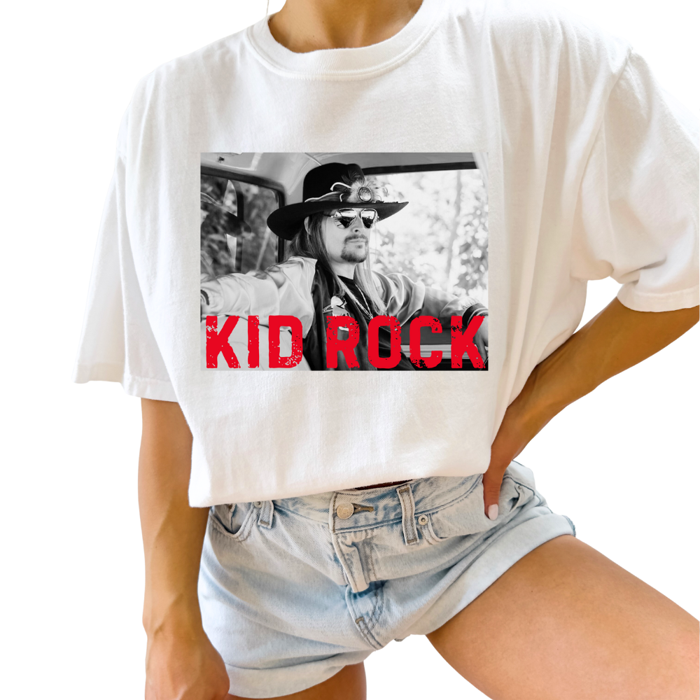 Kid Rock Black &amp; White Tee