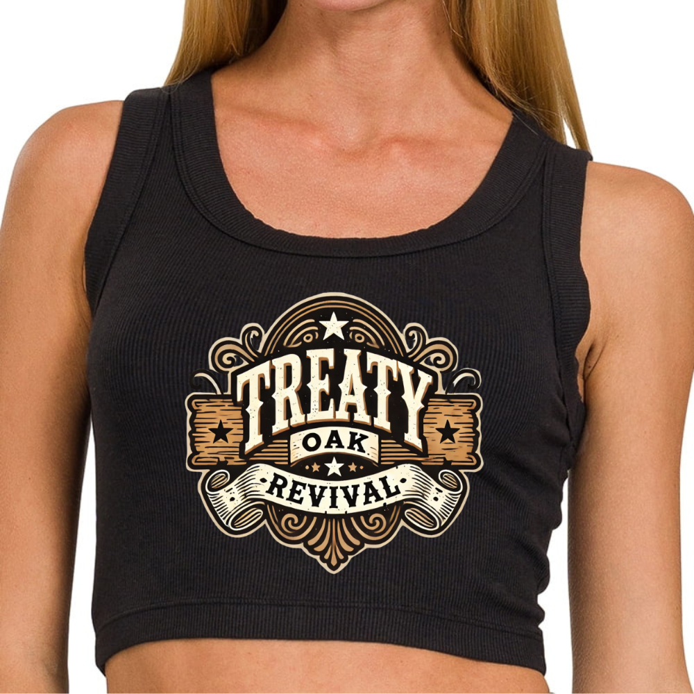 Treaty Oak Revival Cropped Tank