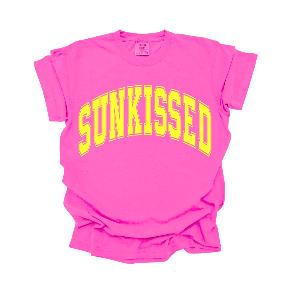 SUNKISSED Neon Comfort Colors T-Shirt