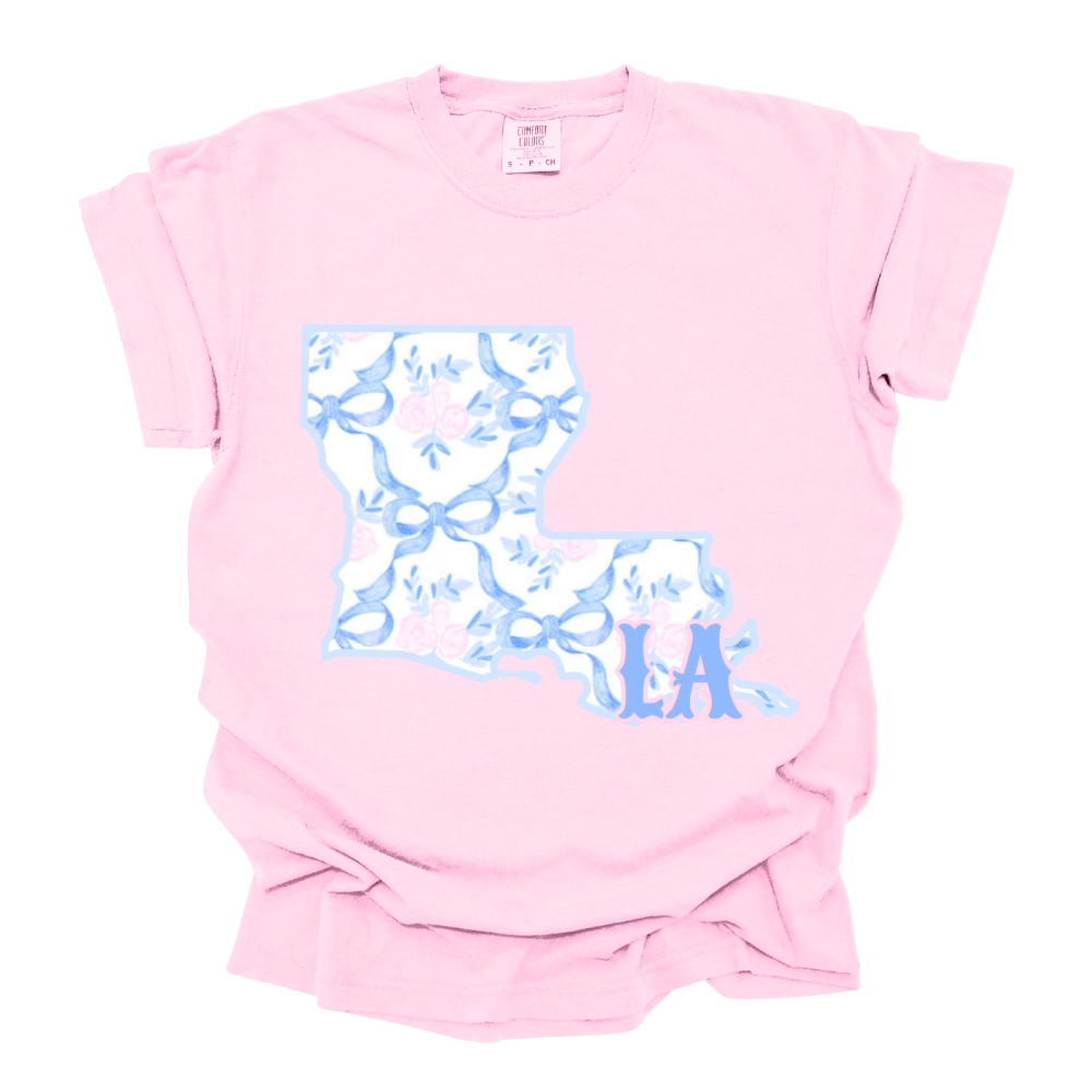 Louisiana Chinoiserie Comfort Colors Tee