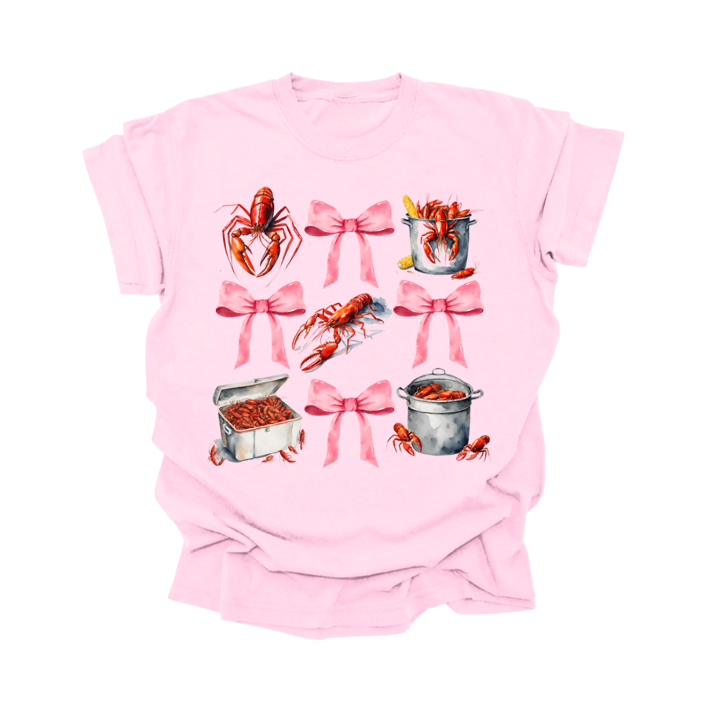 Crawfish Coquette Unisex Tee