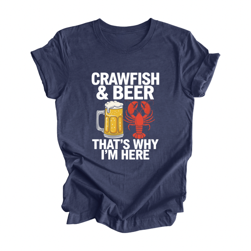 Crawfish And Beer Unisex T-Shirt