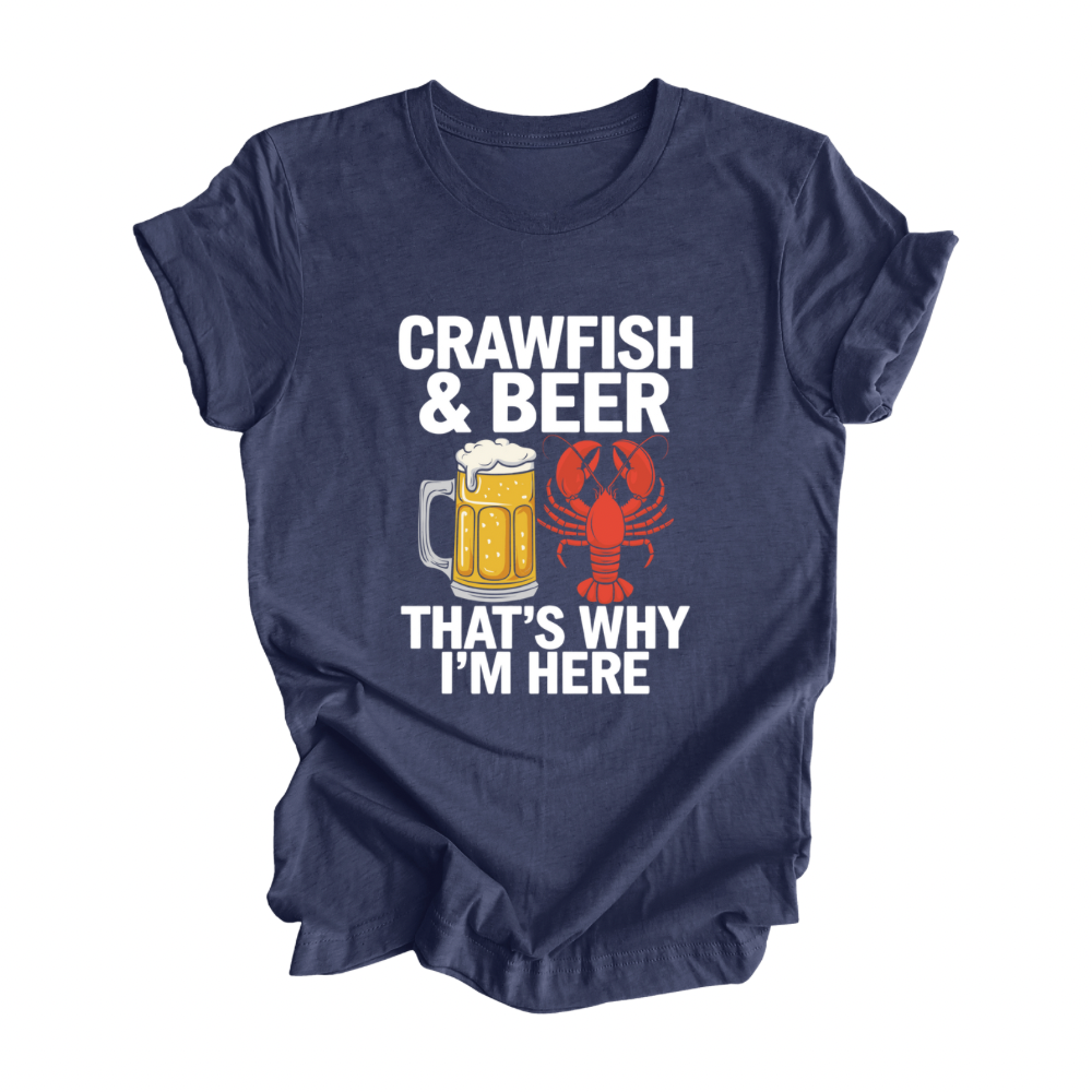 Crawfish And Beer Unisex T-Shirt