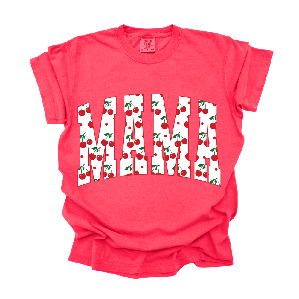 Mama Cherry Comfort Colors Tee