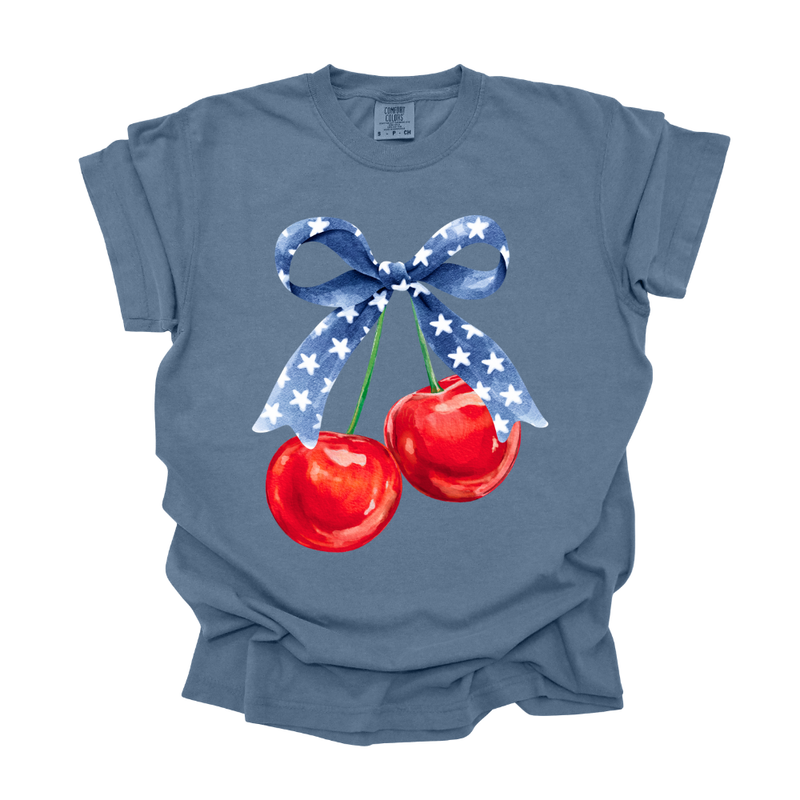 American Cherry Comfort Colors Tee
