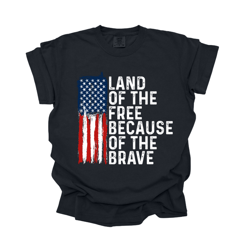 Because Of The Brave Unisex Tee