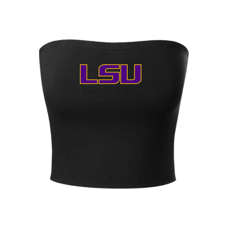 LSU Tube Top - BLACK