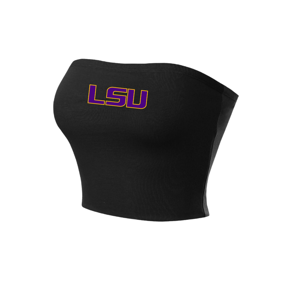 LSU Tube Top - BLACK