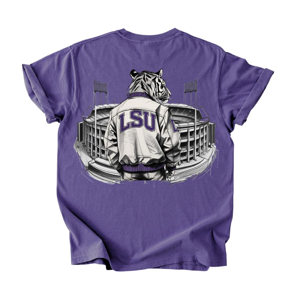Tiger Stadium Mascot Tee