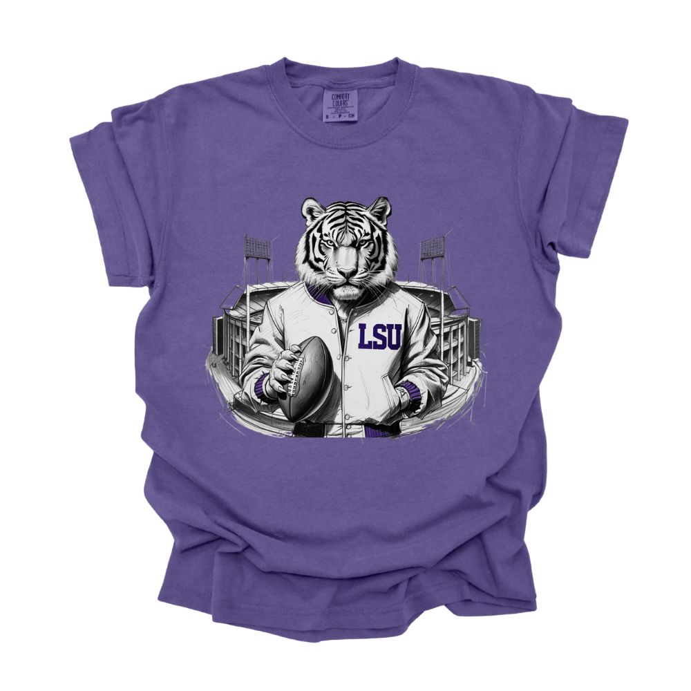 Tiger Stadium Mascot Tee