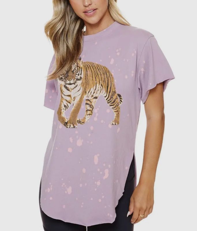 Vintage Bleached Tiger Tee