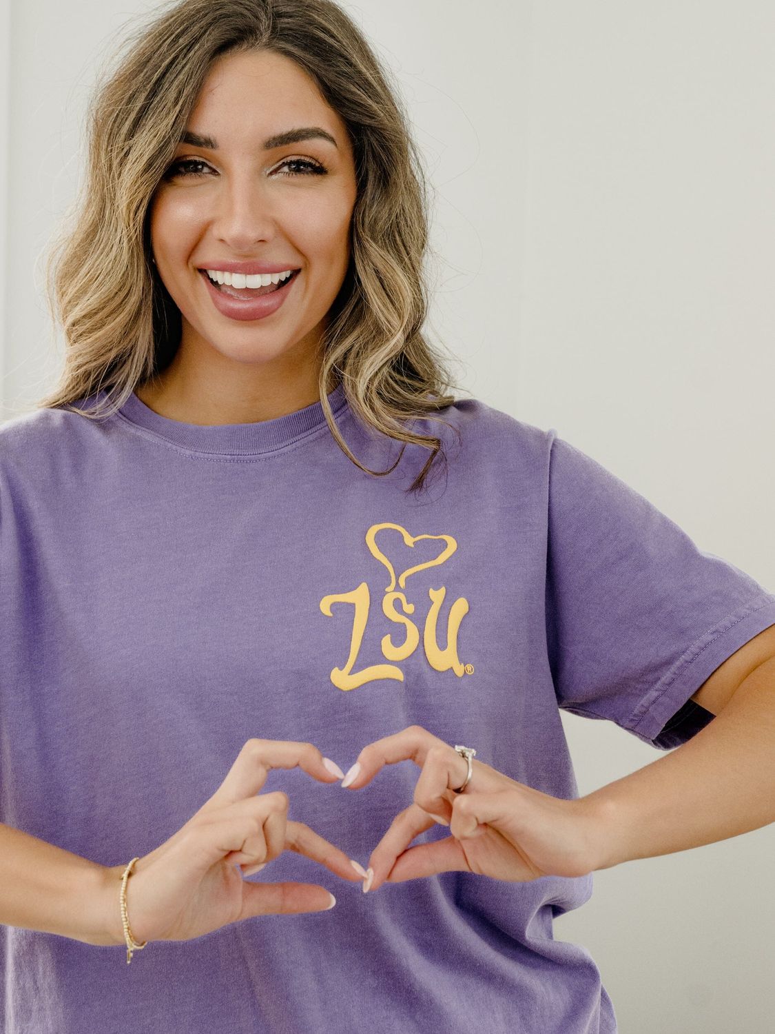LSU Tigers Lyric Puff Tee